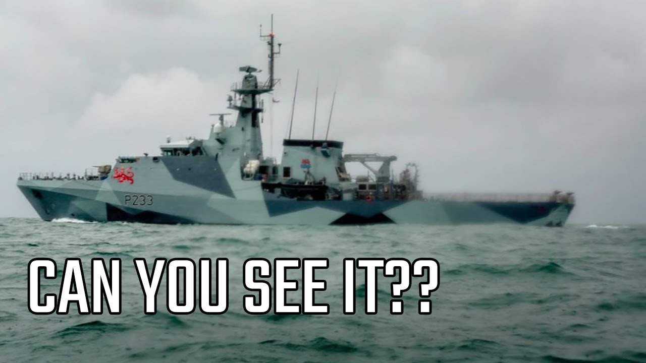 The First Dazzle Camouflage since WW2