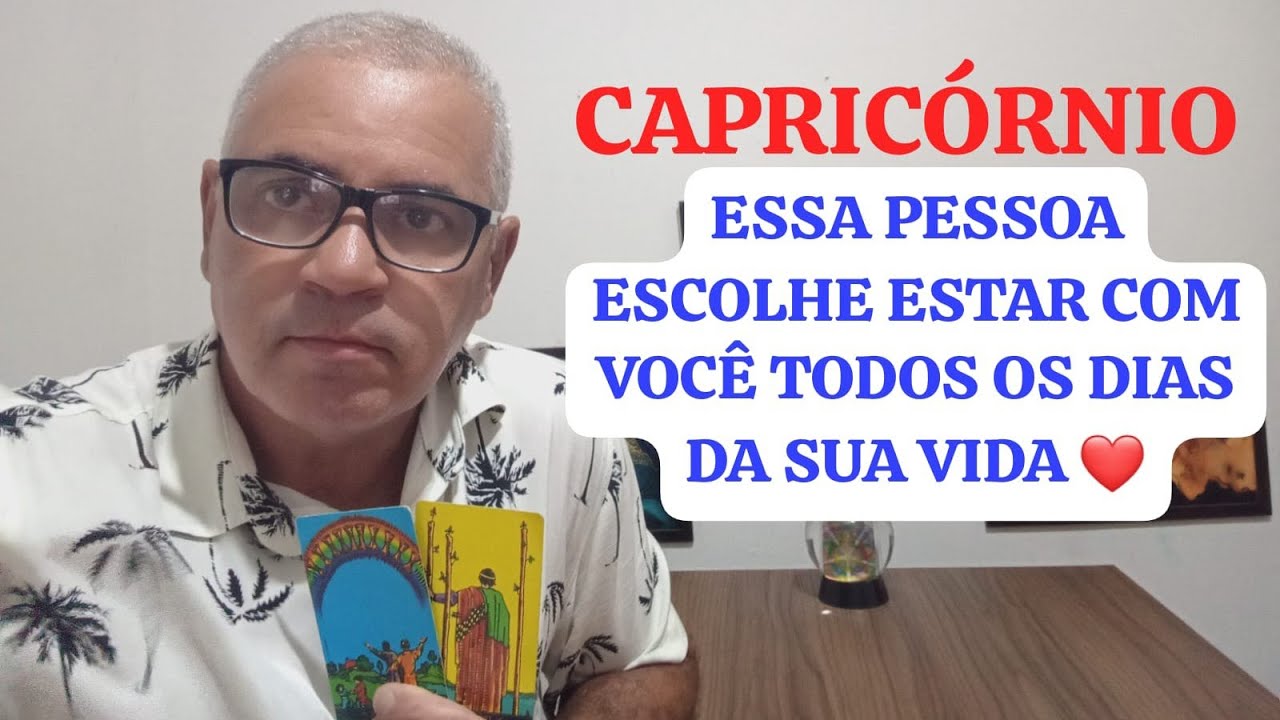 CAPRICÓRNIO: ESSA PESSOA VEIO PRA FICAR DEFINITIVAMENTE NA SUA VIDA 💞