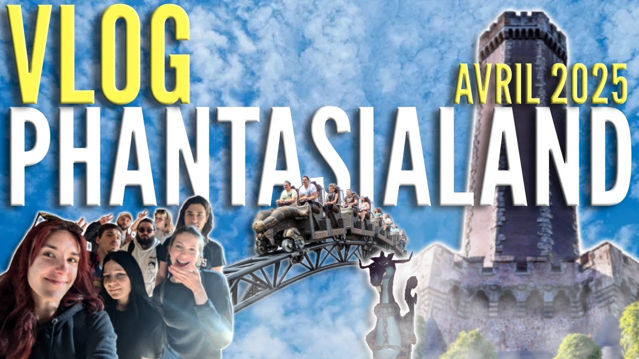 VLOG PHANTASIALAND 🎢 | Taron, FLY : &agrave; la d&eacute;couverte d&rsquo;un des plus beaux parcs d&rsquo;Europe !