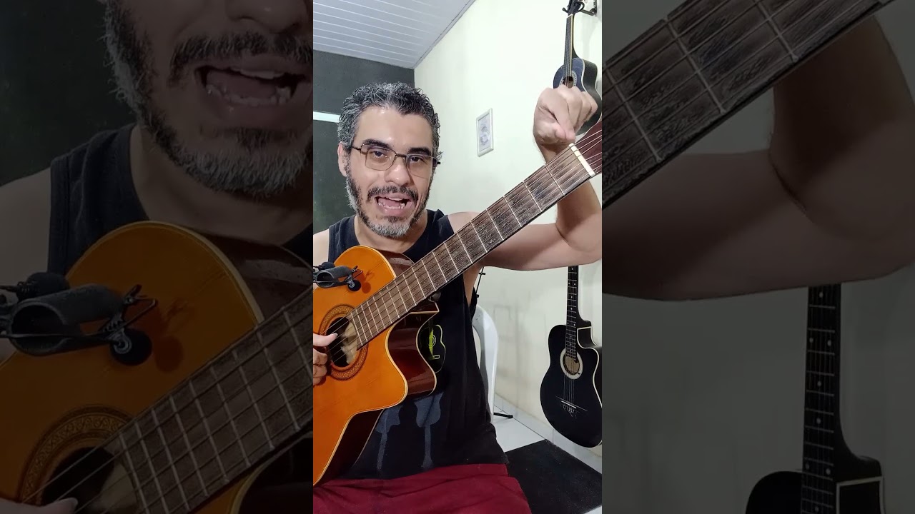 Acordes muito usados no Tom de L&aacute; Menor no Viol&atilde;o #auladeviolaogospel #auladeviolao #harmonia