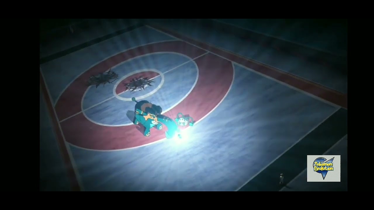 Ash's riolu evolves into lucario