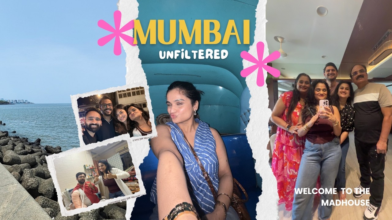 MUMBAI MADNESS IN 7 MINUTES?! SURPRISING MY PARENTS😍🥹