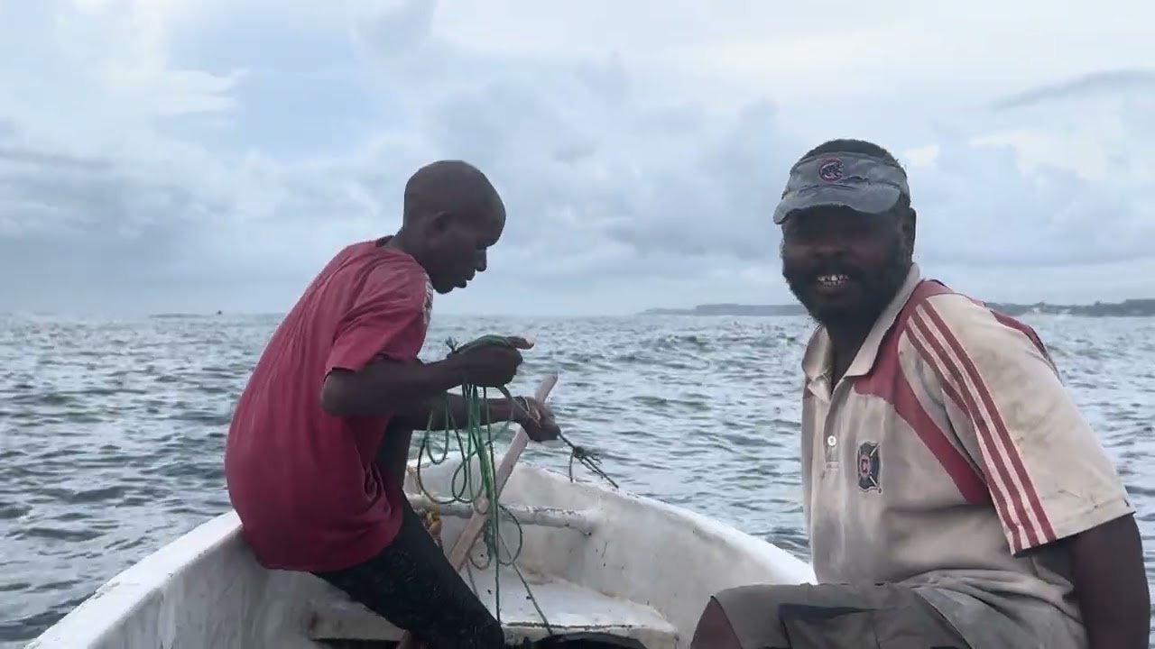Fishing trip in Mombasa Indian Ocean 