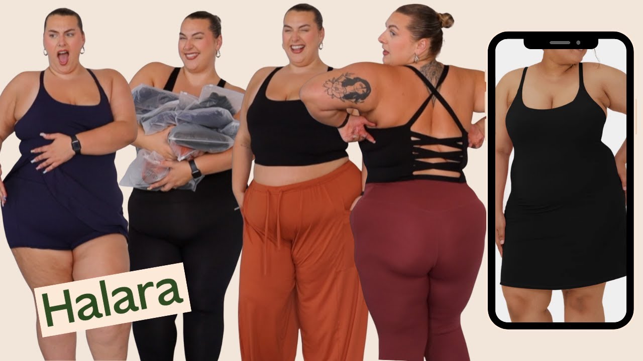 I think I found the best plus size activewear👀🏋🏼&zwj;♀️...halara haul