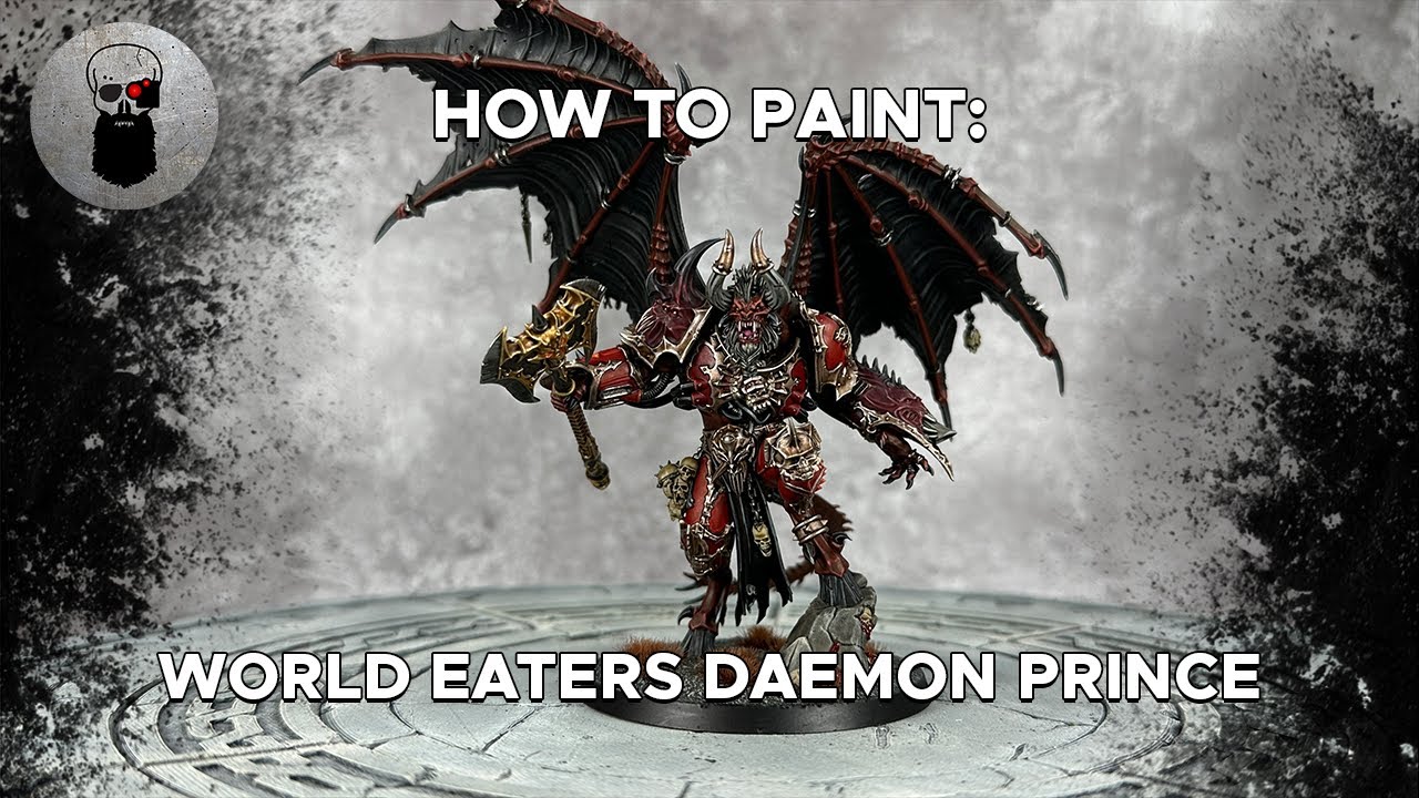 Contrast+ How to Paint: World Eaters Daemon Prince of Khorne