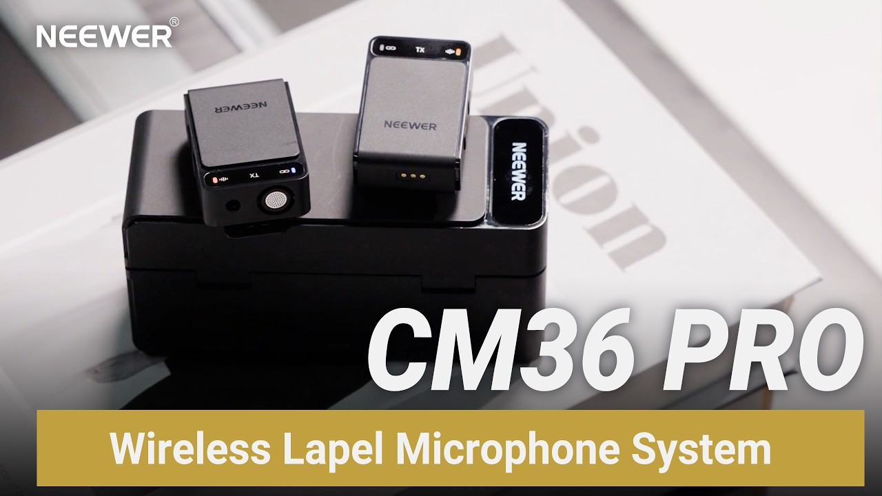 Представляем беспроводную петличную микрофонную систему NEEWER CM36 PRO.