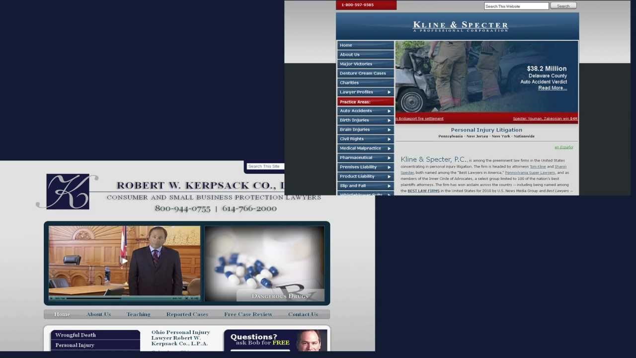 Website Design for Attorneys and Lawyers