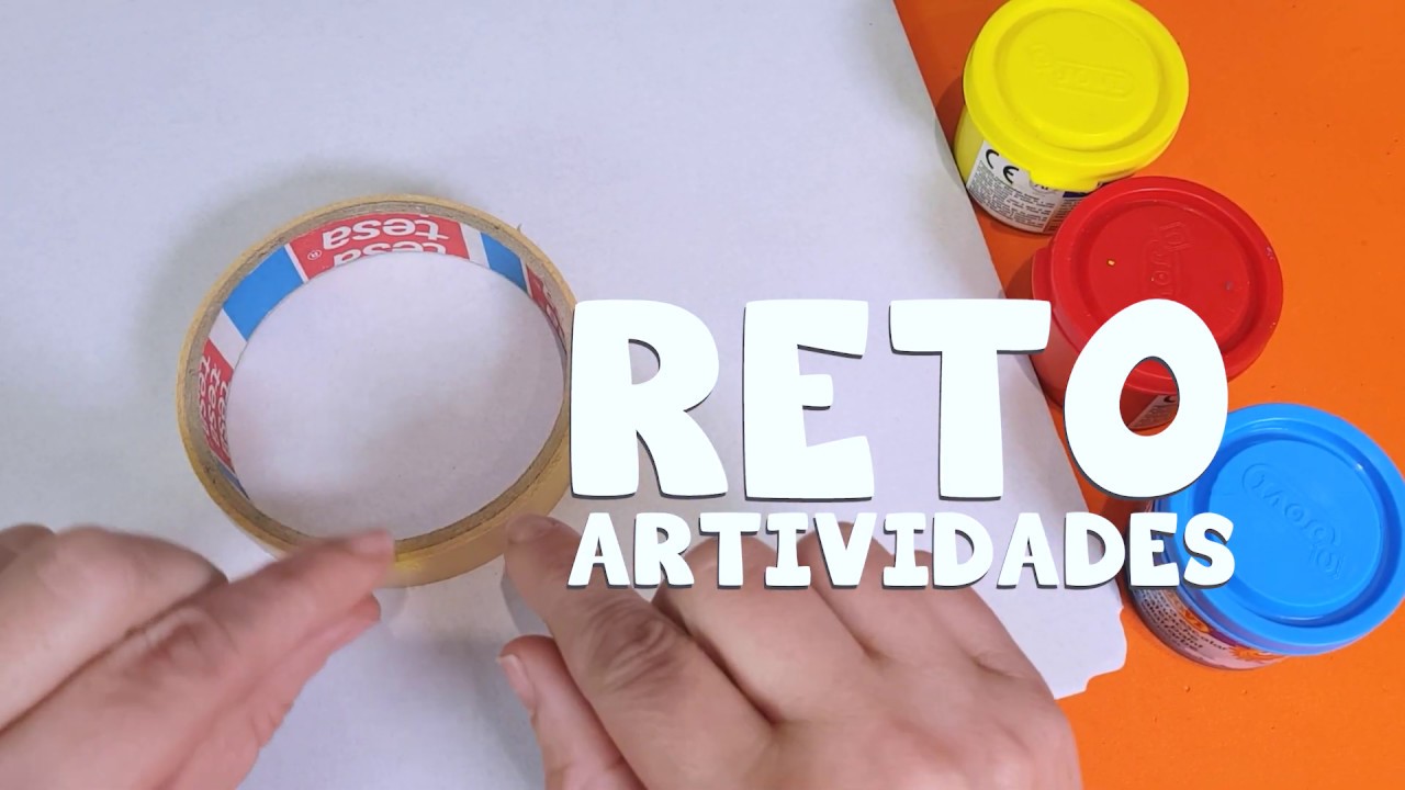 ARTE con cinta adhesiva - NUEVO RETO CREATIVO💪🏆