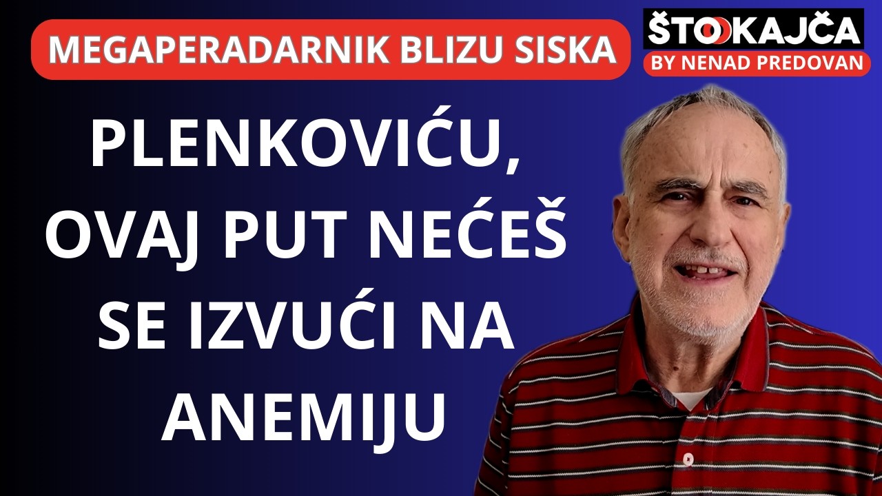Megaperadarnik je ekološka bomba. Došao sam na prosvjed jer sam Hrvat, to je patriotska dužnost.