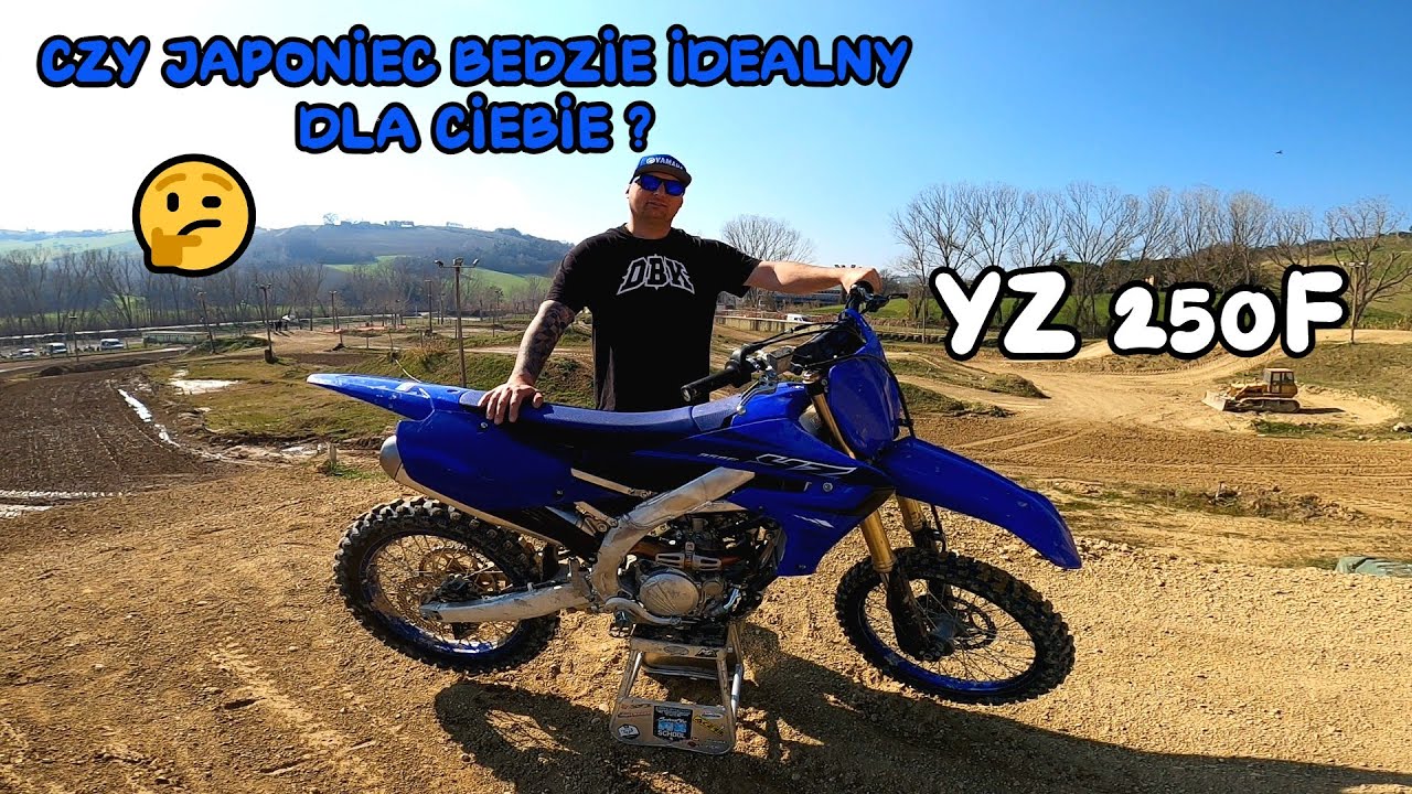 NOWY MODEL YAMAHA YZF 250 2023 IDEALNA DLA KAŻDEGO