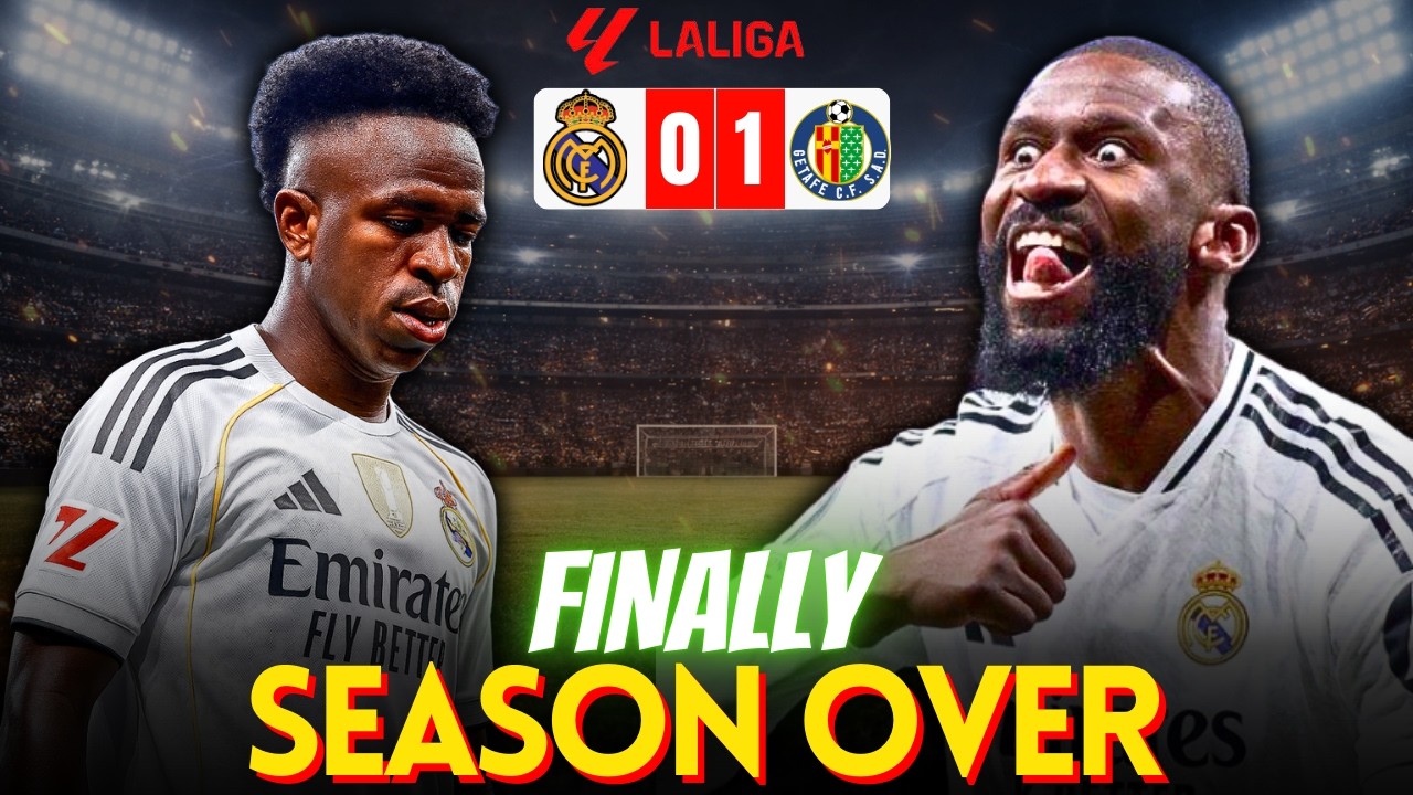 Once Again Trophyless Season ! Real Madrid 0-1 Getafe Reactions !