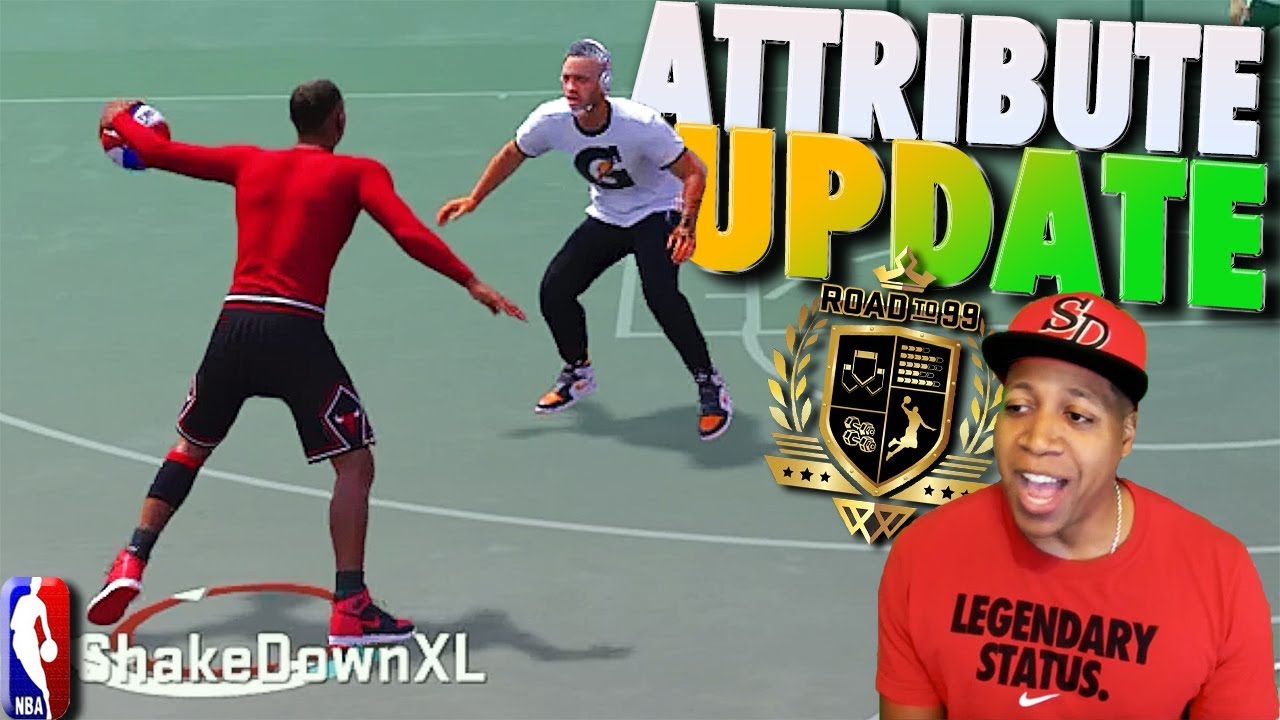 6'8 SLASHING PLAYMAKER Attribute Update & Playground Gameplay   NBA 2K18 3v3