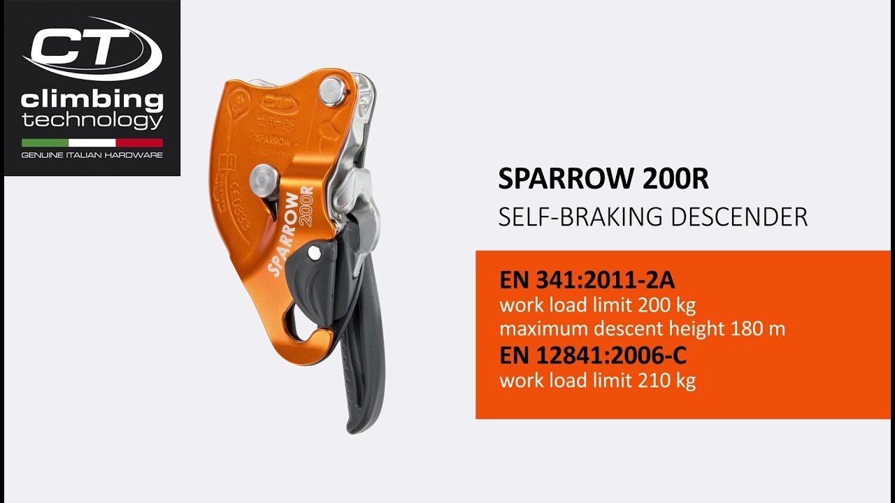 Video tutorial CT_Professional_Sparrow 200R descender