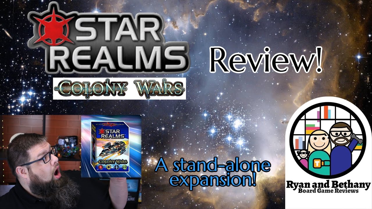 Обзор Colony Wars! (Отдельное дополнение к Star Realms)