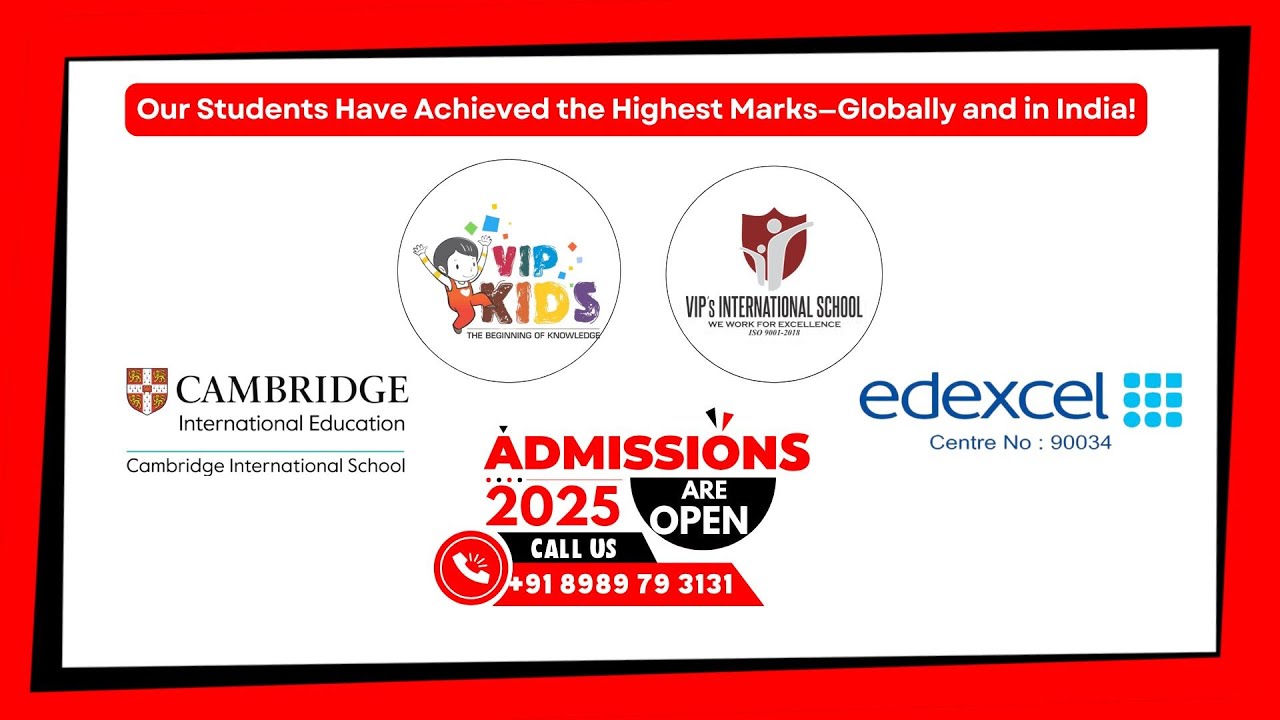 🎓 VIP's International School Admissions Open for 2025&ndash;26! 🌟