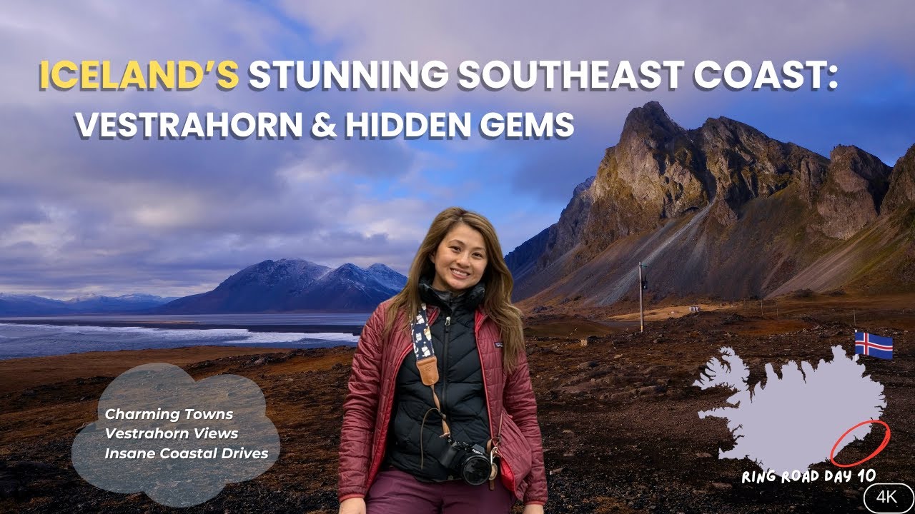 Southeast Iceland in a Day | Vestrahorn, Höfn & Hidden Coastal Gems — Ring Road Day 10 [4K]