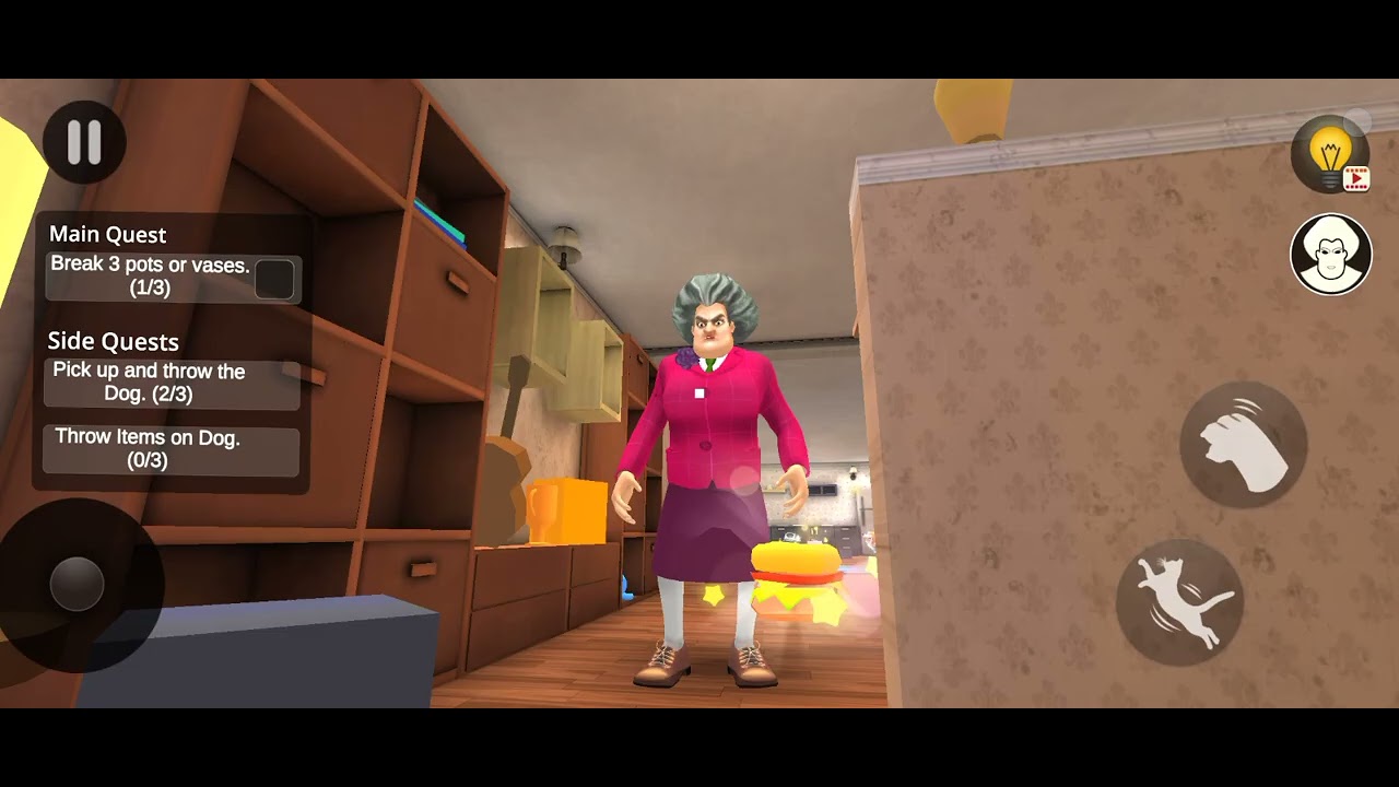I am playing scary cat sorry for slow voice Don't forget like share and subscribe