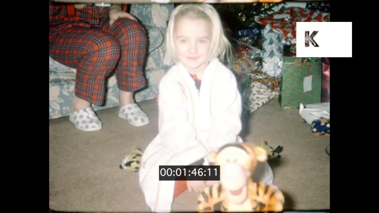 UK Family Christmas 1990s, Home Movies, HD