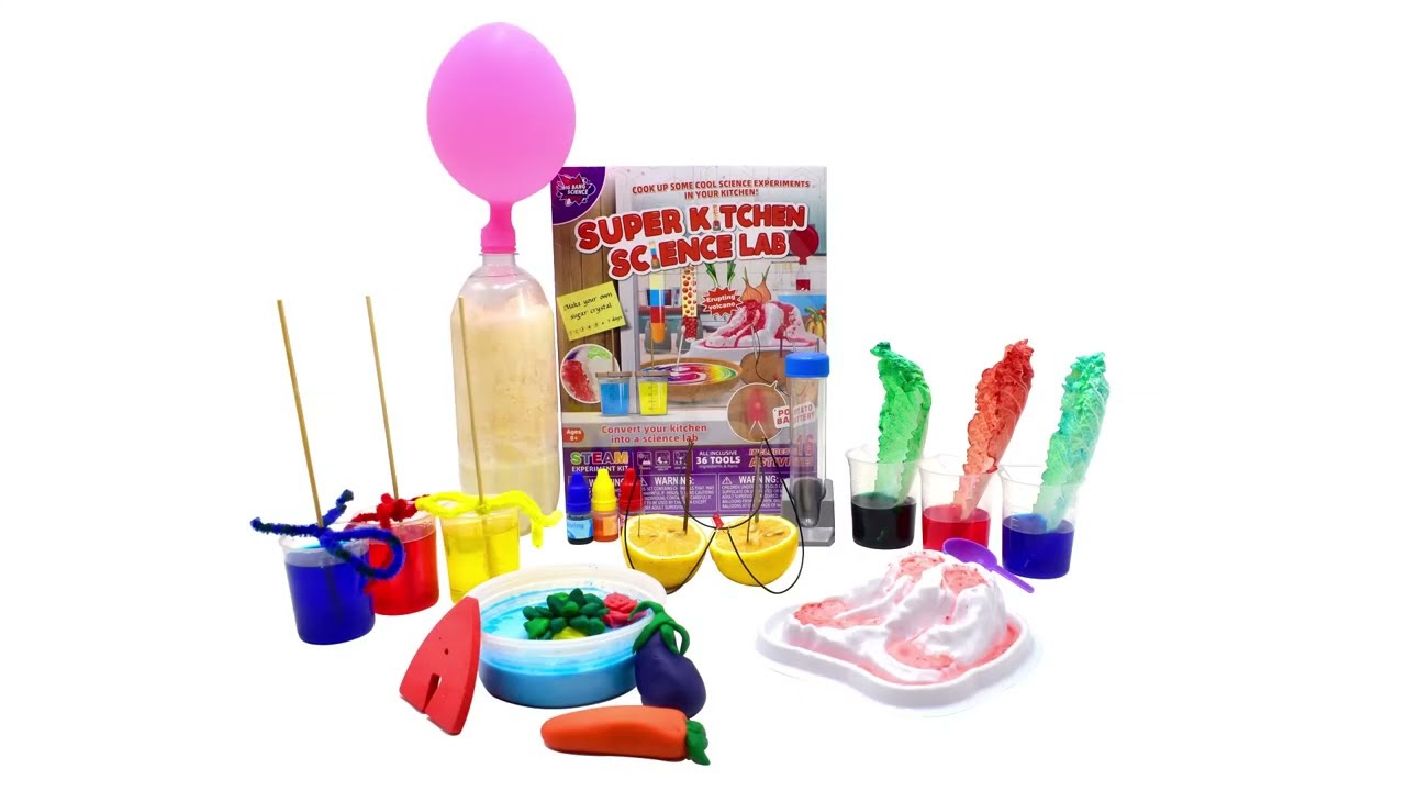 Super Kitchen Science lab|Kitchen Science Kit|Kitchen Chemistry LabKitchen Science Lab for Kids