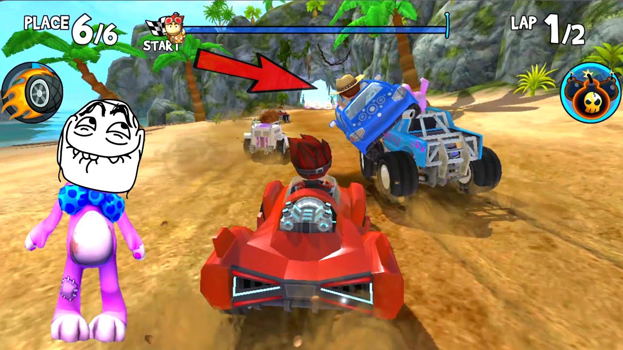 Red Killawatt Championships! Beach Buggy Racing