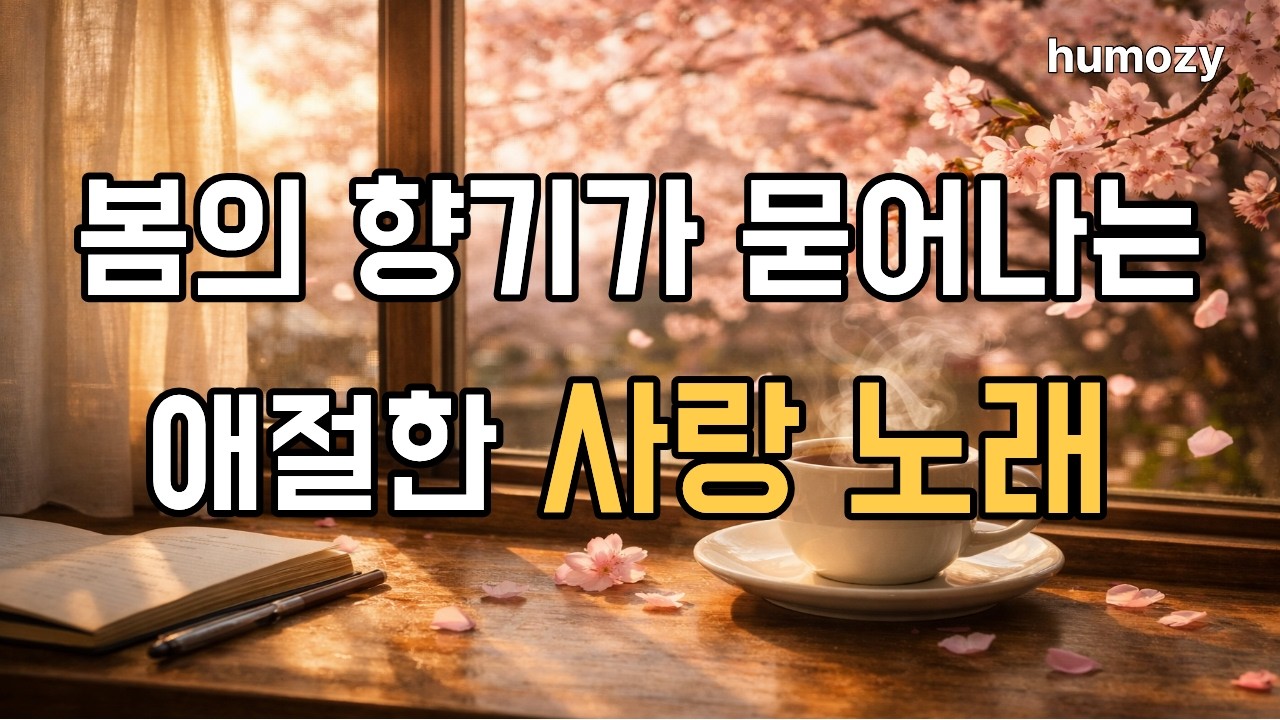 [playlist]🎶봄의 향기가 묻어나는 애절한 사랑노래 |🎧들으면 마음이 편해지는 음악 |💞애절한 사랑노래 #playlist #cafemusic #7080oldpop