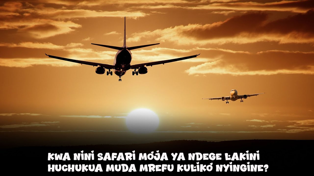 Kwa Nini Safari Moja ya Ndege lakini Huchukua Muda Mrefu Kuliko Nyingine?