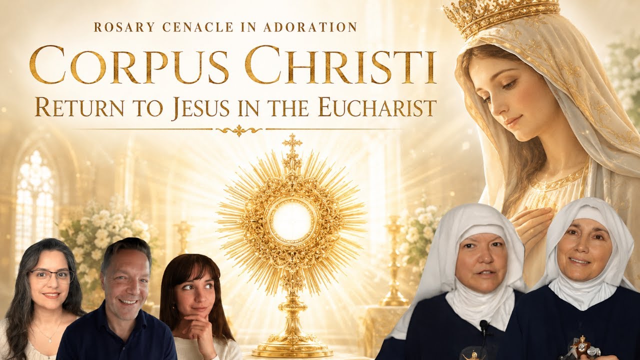 🔥 CORPUS CHRISTI: THE CENTER OF THE CHURCH IS JESUS IN THE EUCHARIST | THE MOME SISTERS