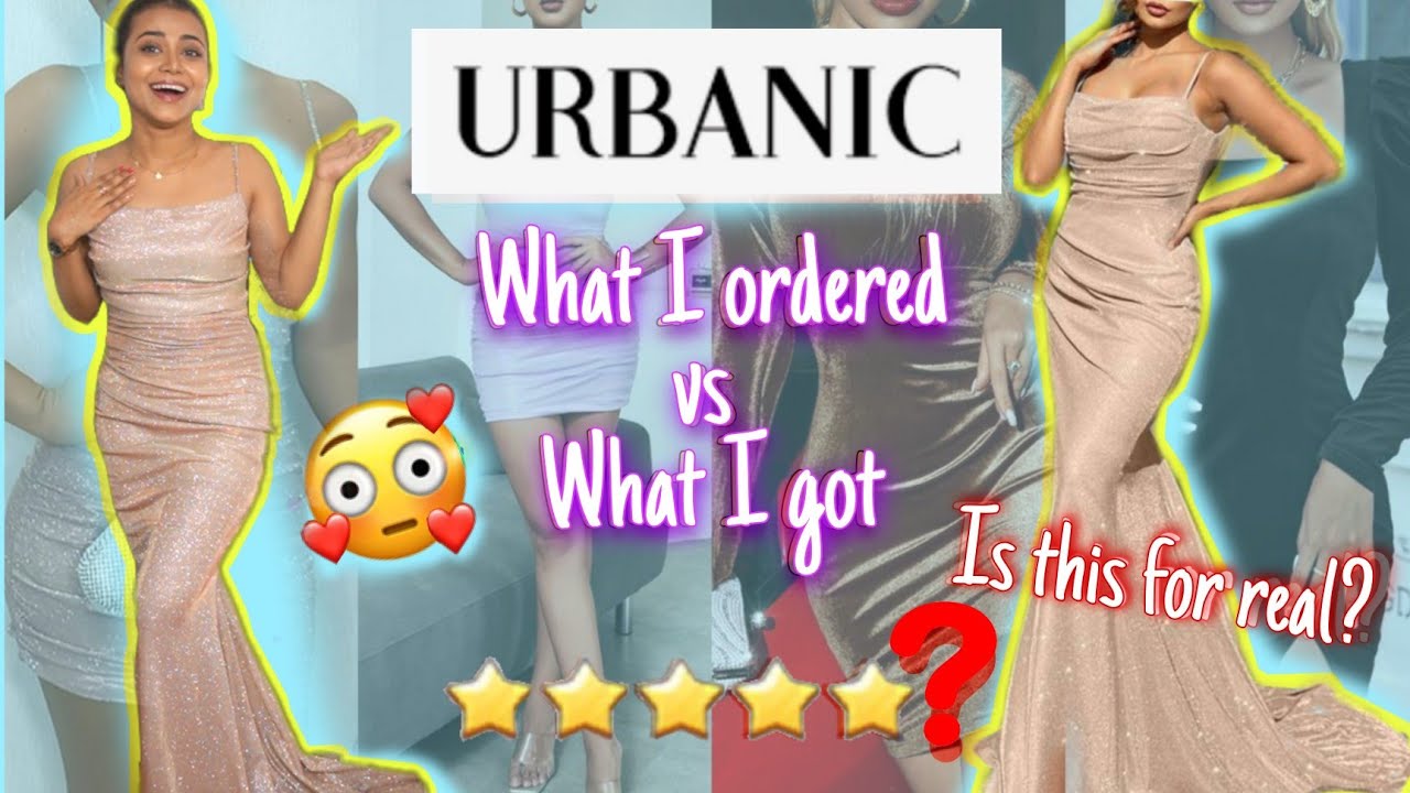 What I ordered Vs What I got? 😱| URBANIC Birthday/Party Dress Haul