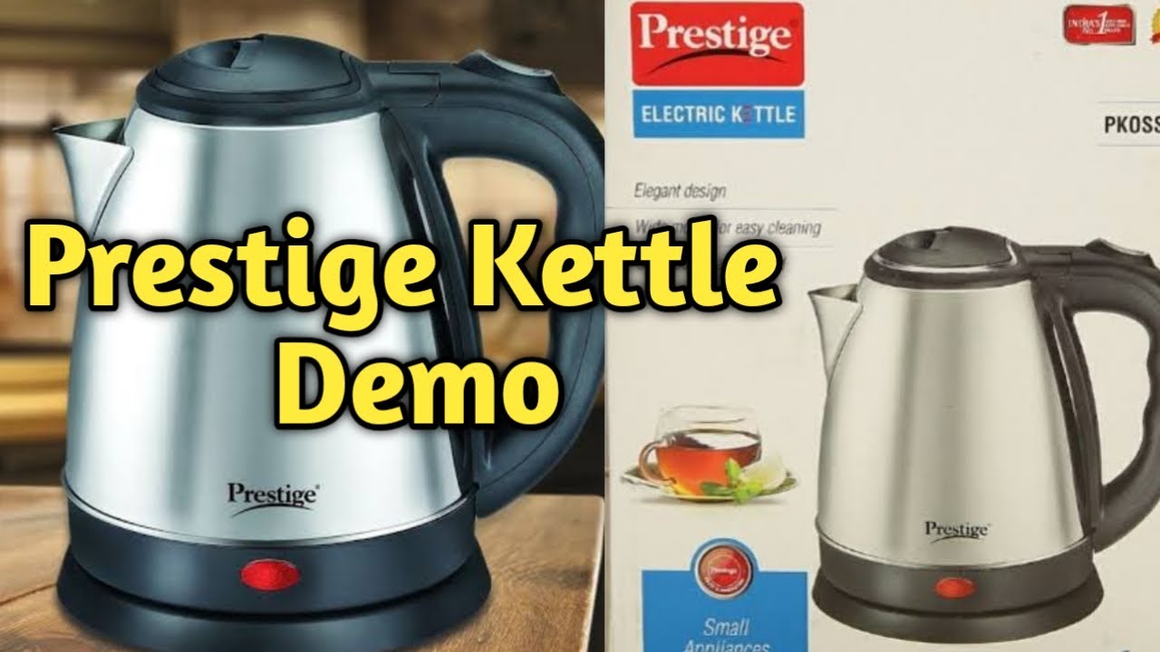 How to use electric kettle to boil water | Prestige electrical kettle demo and uses