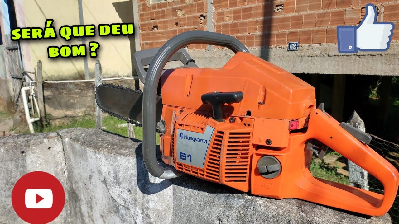 como montar parte de cima de uma husqvarna 61 (parte 1)