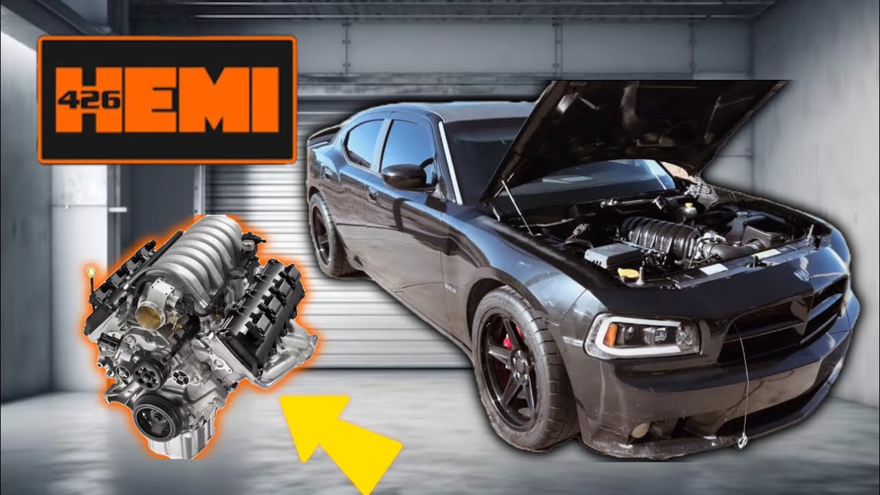 08 Dodge Charger SRT8 получил двигатель объемом 426 строкер **ЗНАЧИТЕЛЬНЫЙ ПРИРОСТ МОЩНОСТИ!!**