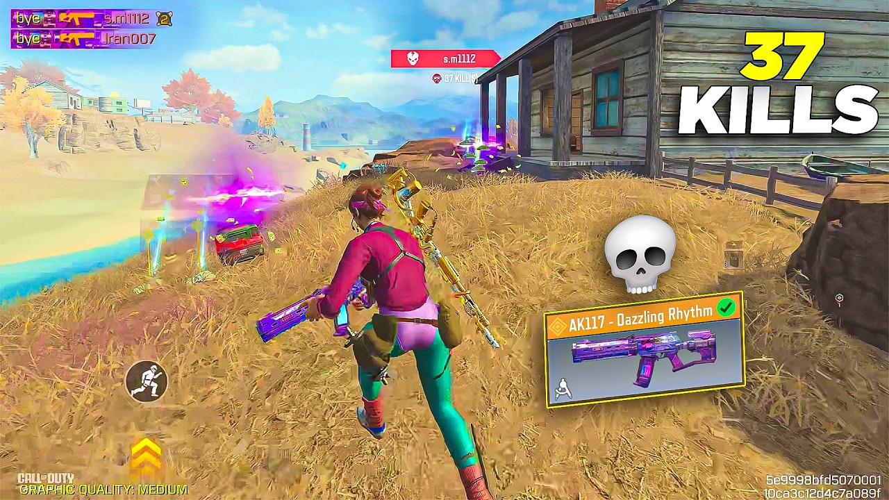 UNLOCKED THE MOST OP LEGENDARY AK-117 IN CODM | 37 KILLS W/ LOADOUT