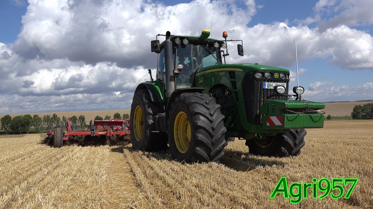 JOHN DEERE SOUND: 8430 and HORSCH Terrano 8 FG | DE TOUR