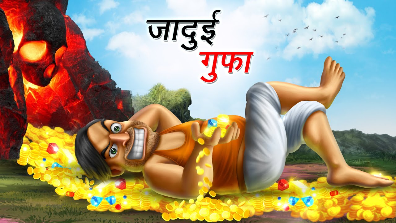 जादुई गुफा | JADUI GUFA | HINDI KAHANIYA | COMEDY FUNNY STORIES