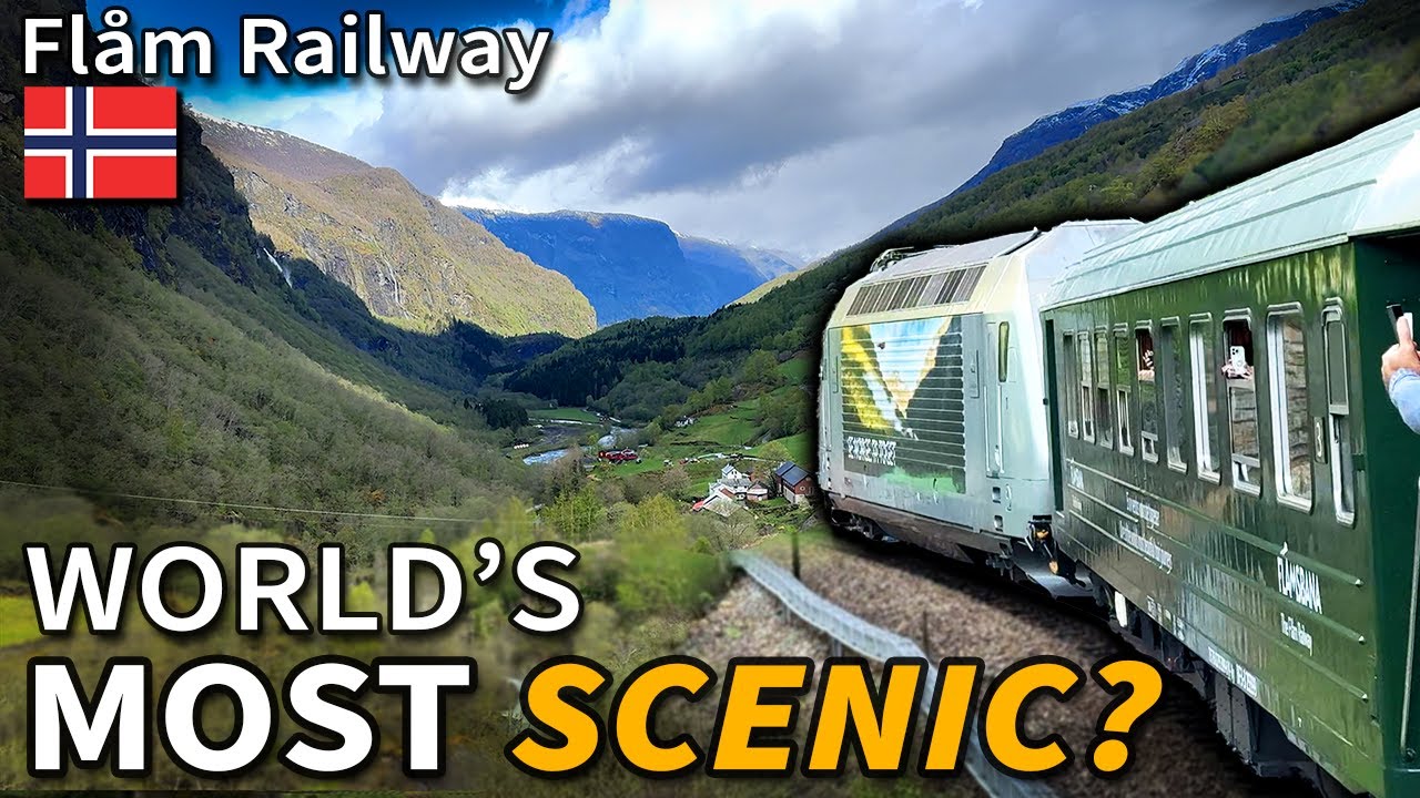Is this Europe's Most Scenic Train? - Flåm Railway