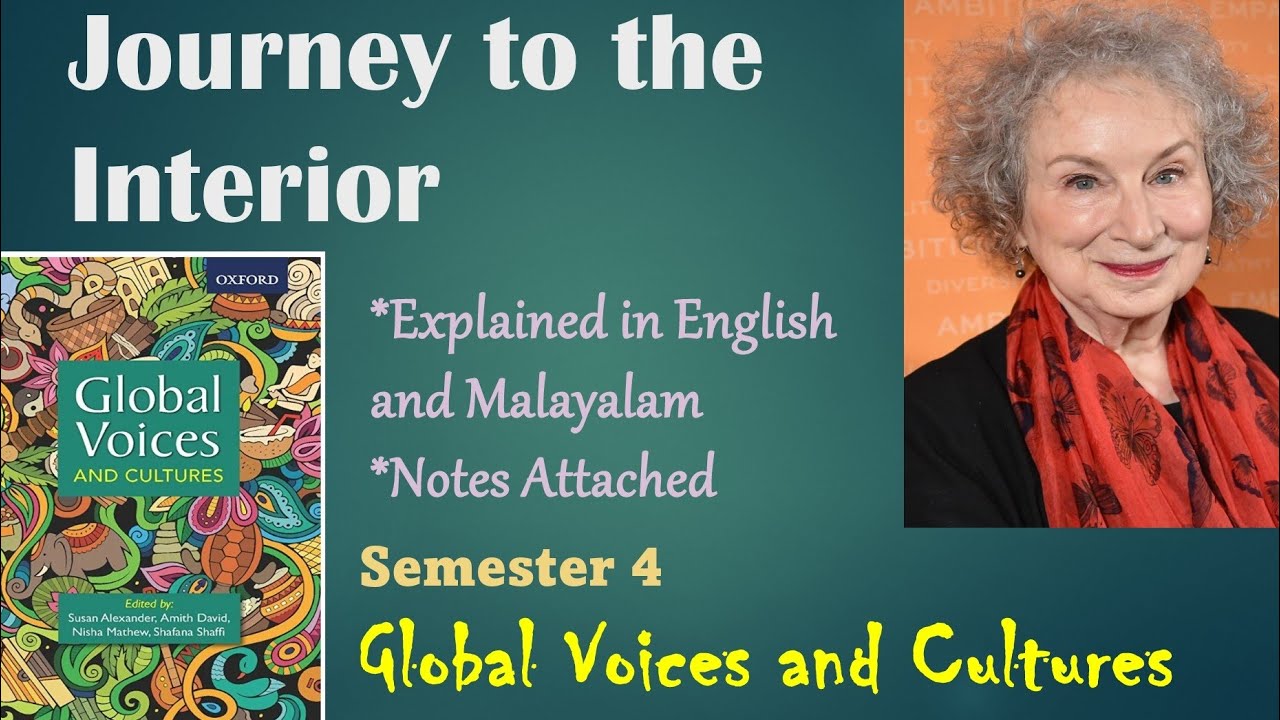 Journey to the Interior, Summary in Malayalam& English, Notes Attached/Margaret Atwood