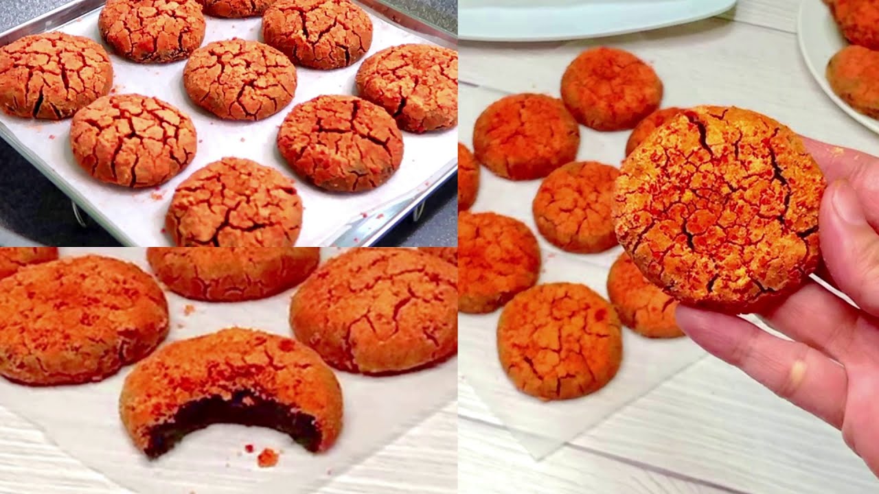 CHEWY CHOCO BUTTERNUT CRINKLES NO OVEN