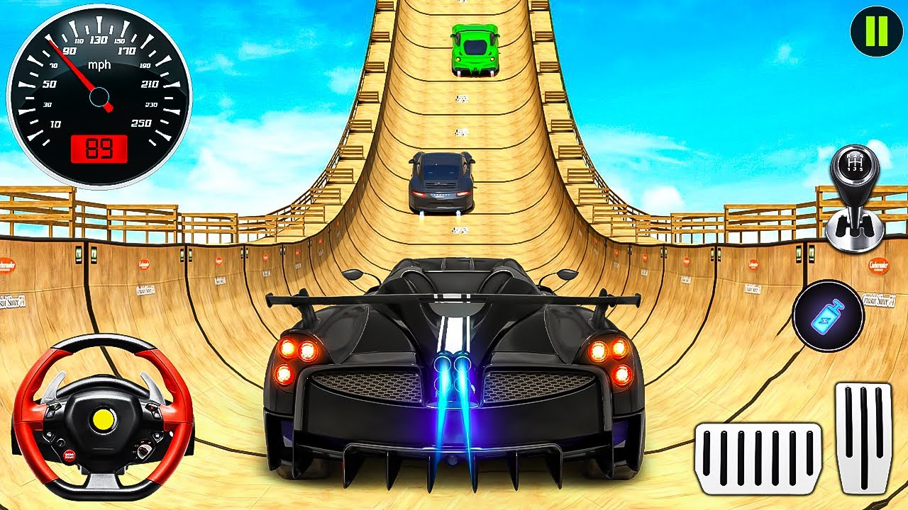 Ultimate Mega Ramp GT Car Racing 3D - Extreme Car Stunts Master Driver - Android Gameplay