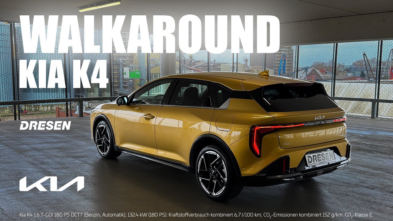 Real Look: Kia K4 GT-Line 2025 Walkaround!