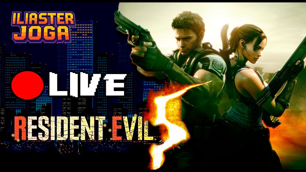 🔴Zerando RE5(Co-op) no MODO HARD - EP.03 Resident Evil 5