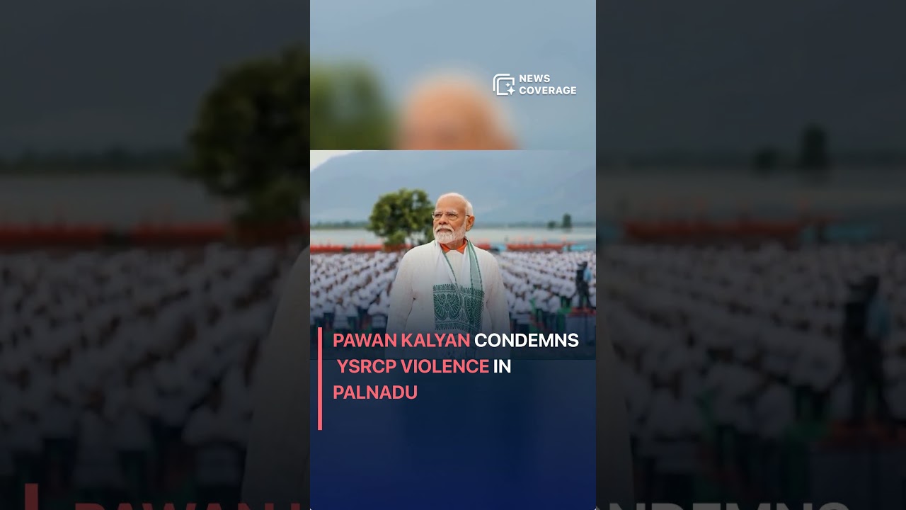 Pawan Kalyan Condemns YSRCP Violence in Palnadu #politics