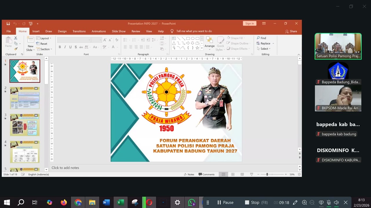 Forum PD Satpol PP Tahun 2026