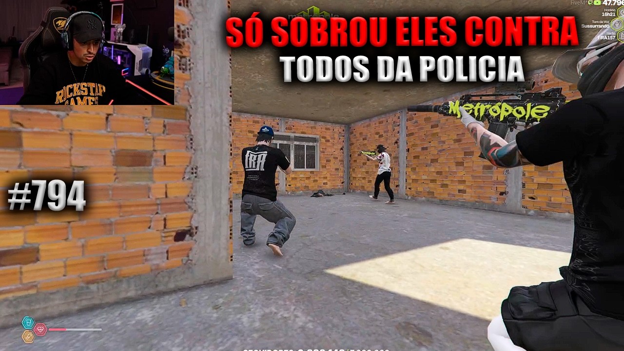 SÓ SOBROU ELES CONTRA TODOS DA POLICIA! EP 794
