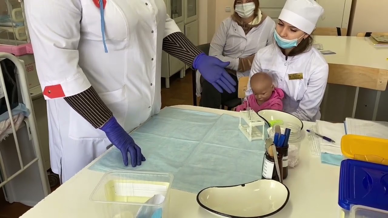 Алгоритм взятия мазка из зева и носа