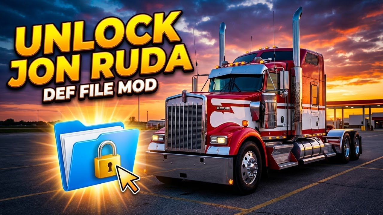 Как сделать скины для Jon Ruda Mods в 2026 году: разблокировка DEF-файлов для пользовательской по...