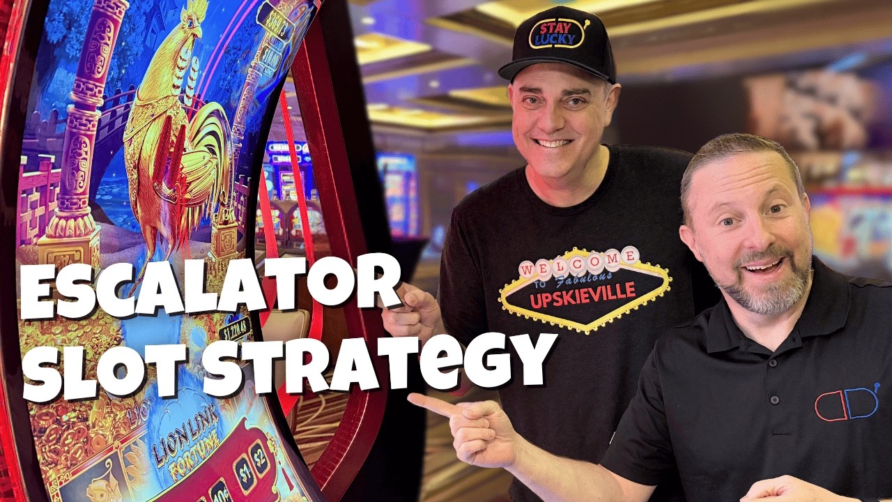 Escalator Slot Strategy PAYS OFF On Lion Link Slot