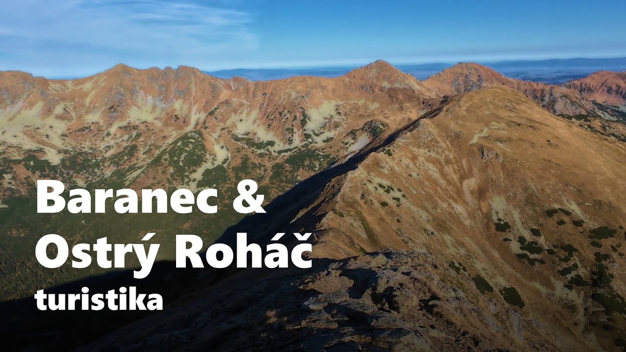 Turistika na Baranec a Ostrý Roháč