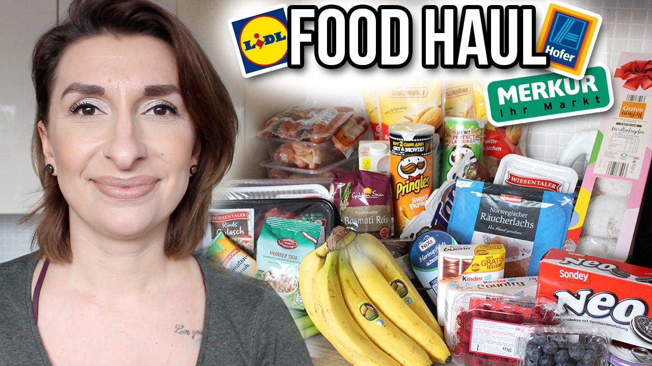 XXL Food HAUL🍗 🍏🍎🍦 | Wocheneinkauf bei LIDL, HOFER & MERKUR | DIANA DIAMANTA