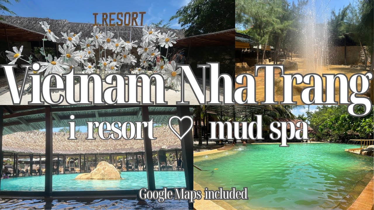 【ベトナム・ニャチャン】泥スパリゾートで大発見❣️美しすぎる温泉リゾート🏝️インフィニティプールやウォータースライダーも😳✨徹底解説&保存版👍