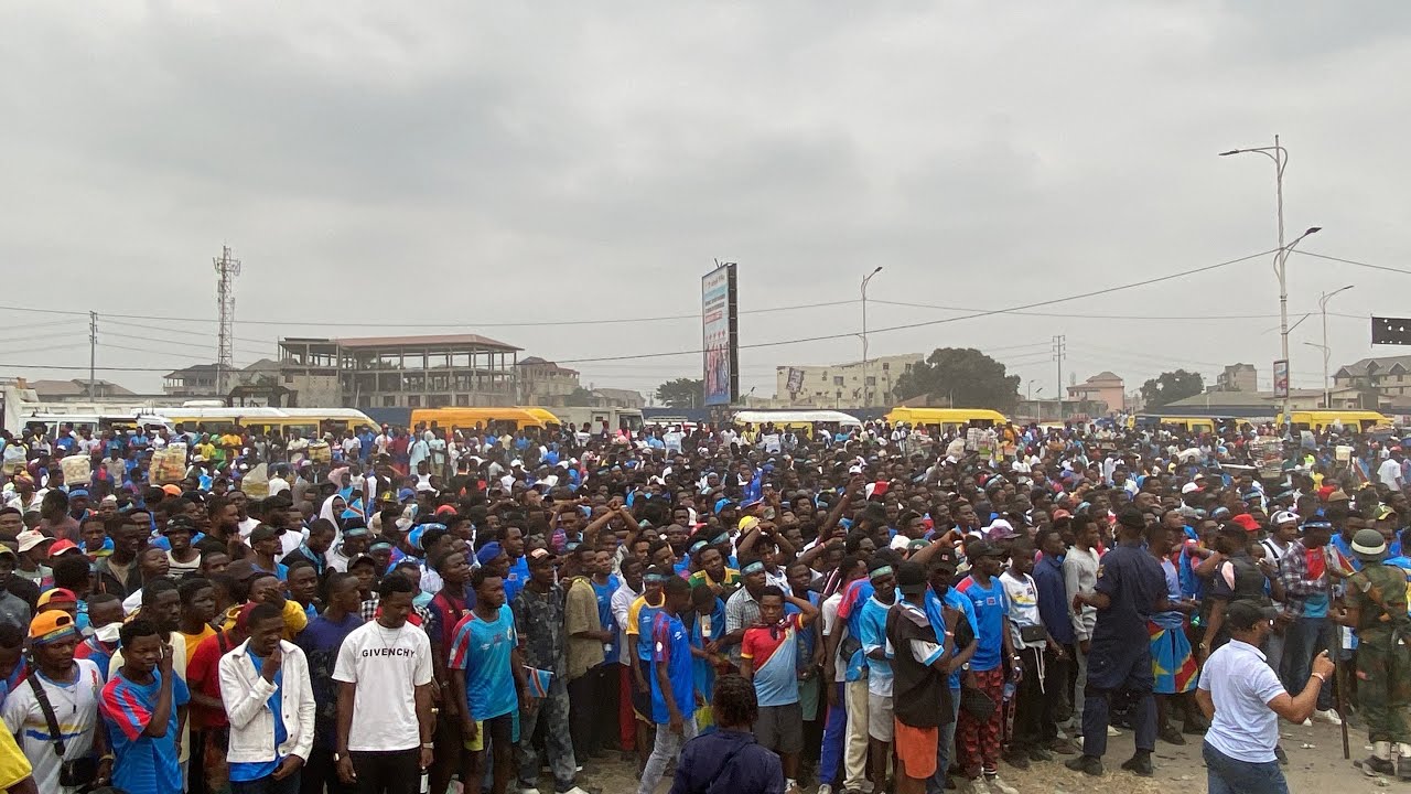 🛑EN DIRECT DU STADE DES MARTYRS : FOULE IMMENSE DE CONGOLAIS, LA POPULATION SURMOTIVÉ
